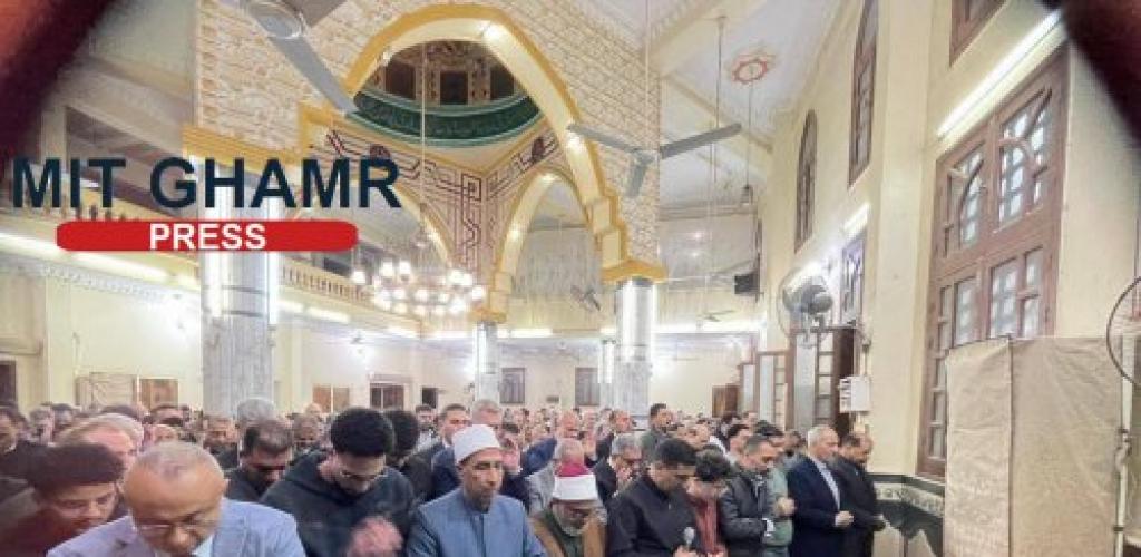 جنازة مهيبة في الدقهلية لتشييع المهندس حسام صادق خليفة شهيد العمل في أبوظبي
